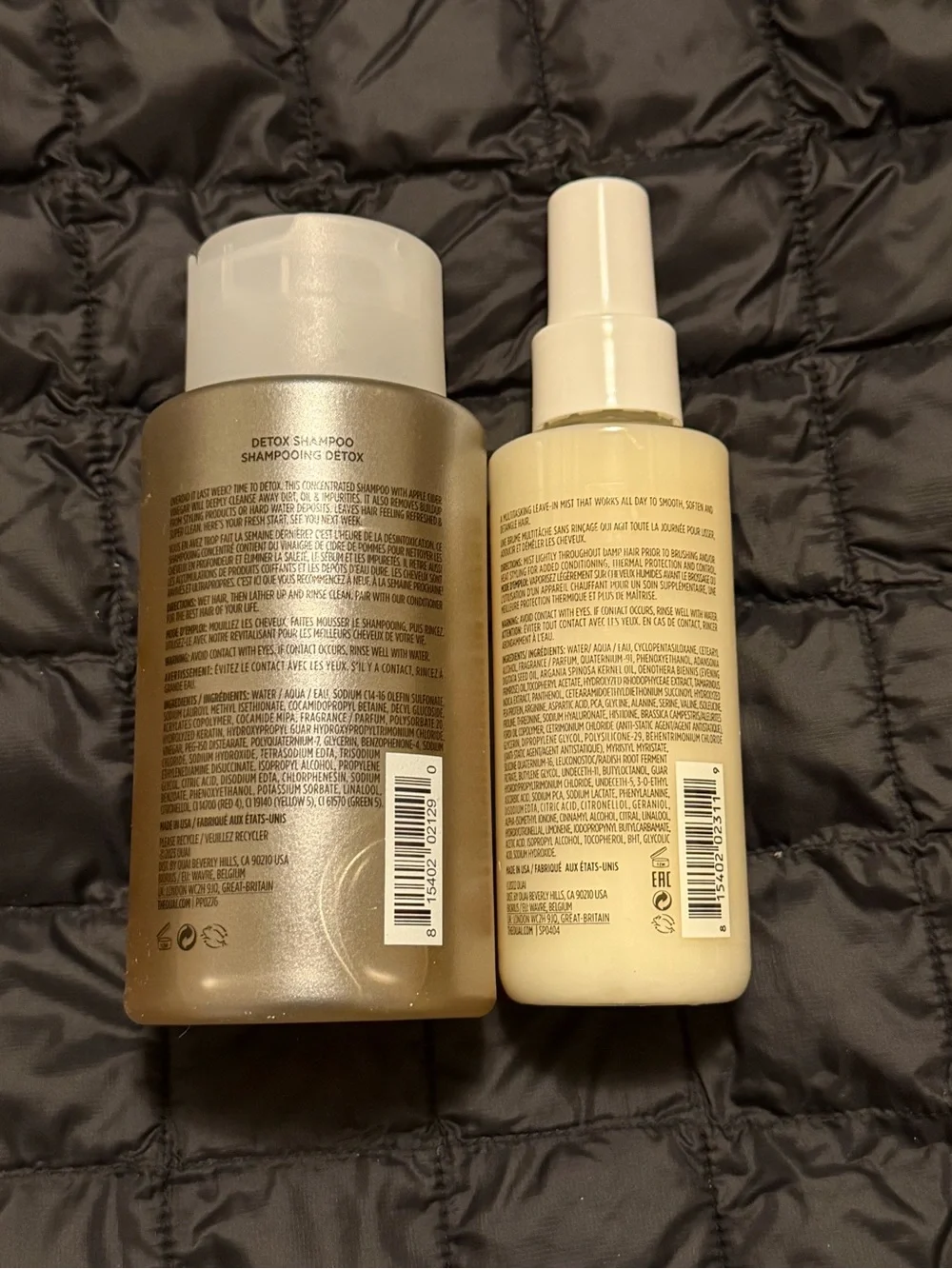 Ouai Detox Shampoo and Leave In Conditioner
